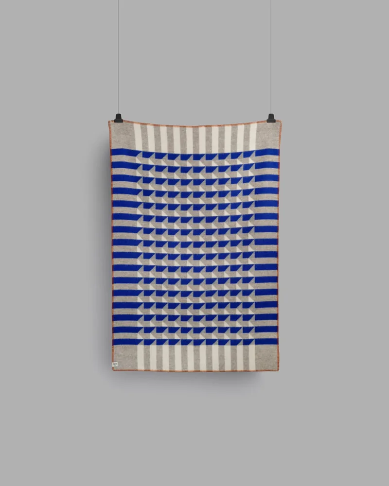 Kvam van Røros Tweed in Blue – productfoto 1 van 7