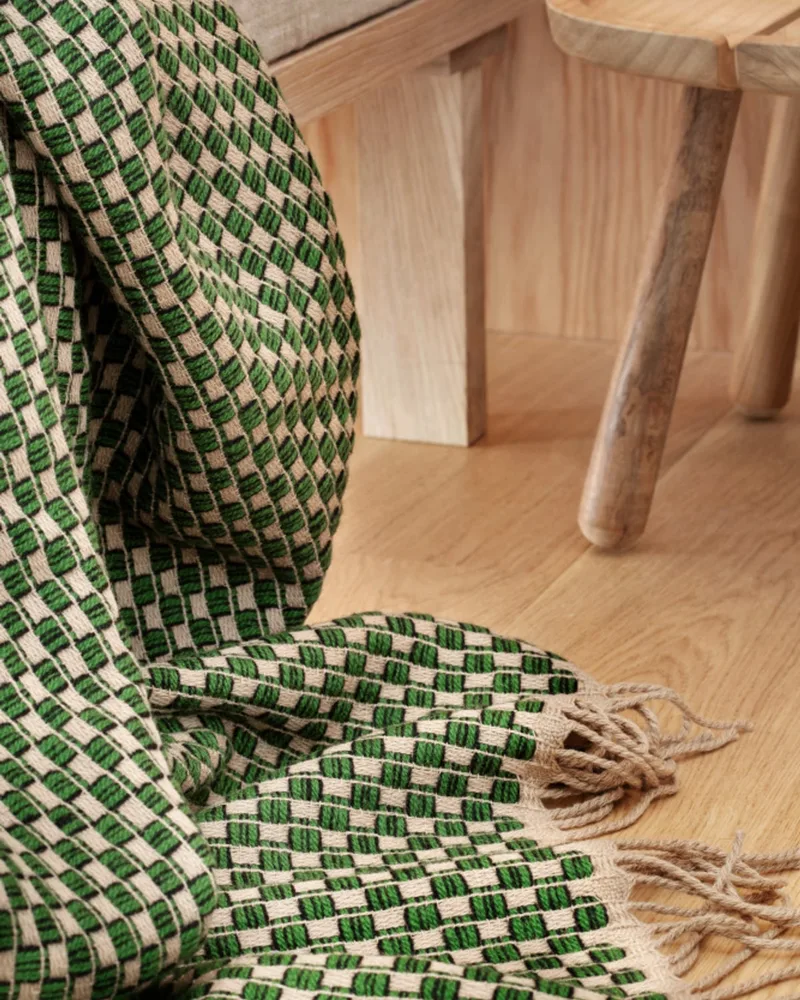 Isak by Røros Tweed in Green Meadow – interior photo 3 of 8