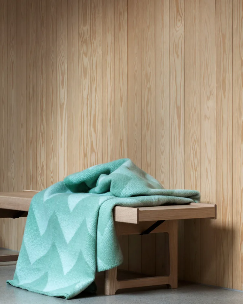 Lynild by Røros Tweed in Mint – interior photo 7 of 9