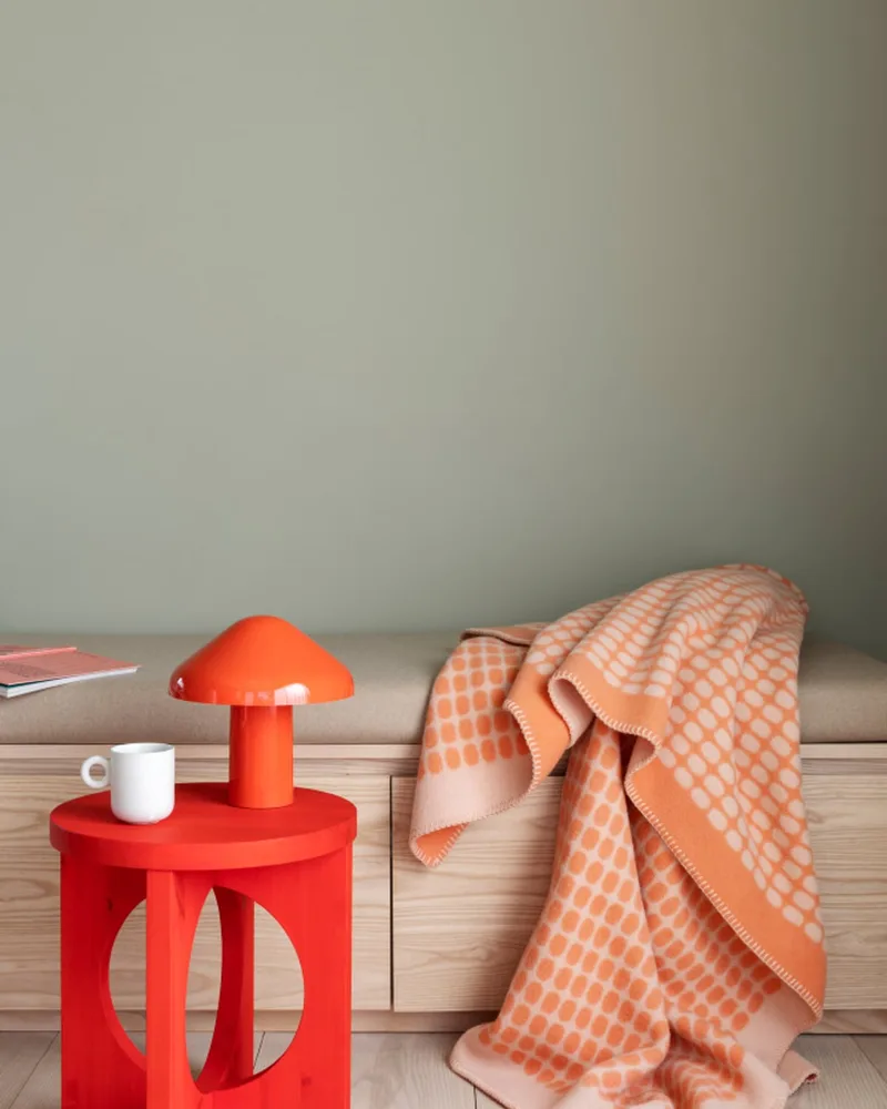 Palette by Røros Tweed in Coral – interior photo 3 of 6