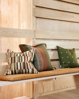 Pastille by Røros Tweed in Green Moss – interior photo 3 of 4