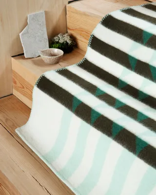Kvam van Røros Tweed in Green – sfeerfoto 4 van 6