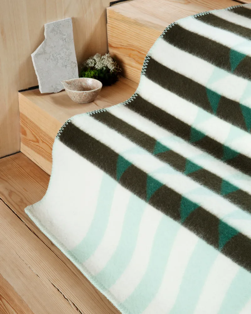Kvam van Røros Tweed in Green – sfeerfoto 4 van 6