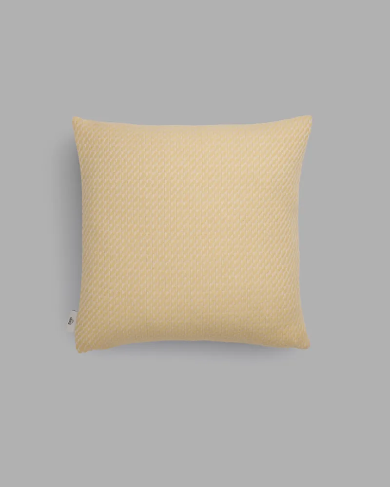 Mello de Røros Tweed en Lemon yellow – photo du produit 3 sur 3