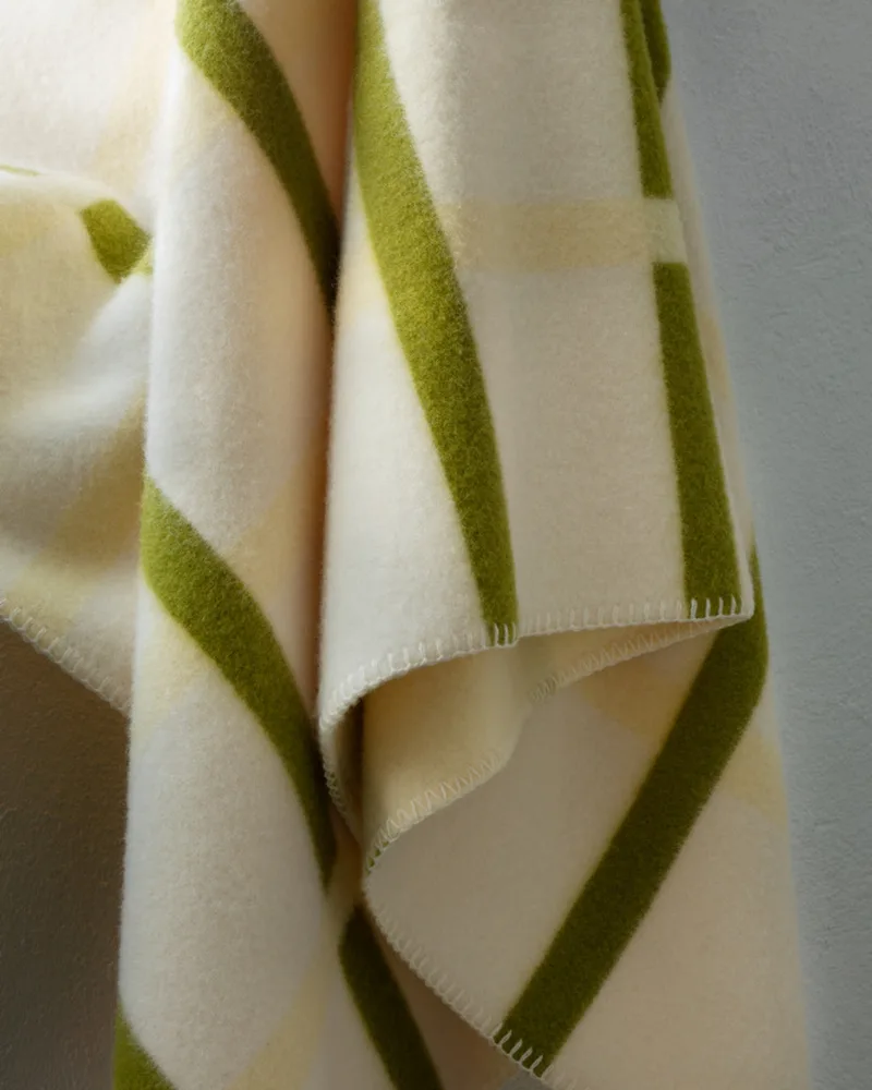 Knut by Røros Tweed in Lime – interior photo 5 of 7