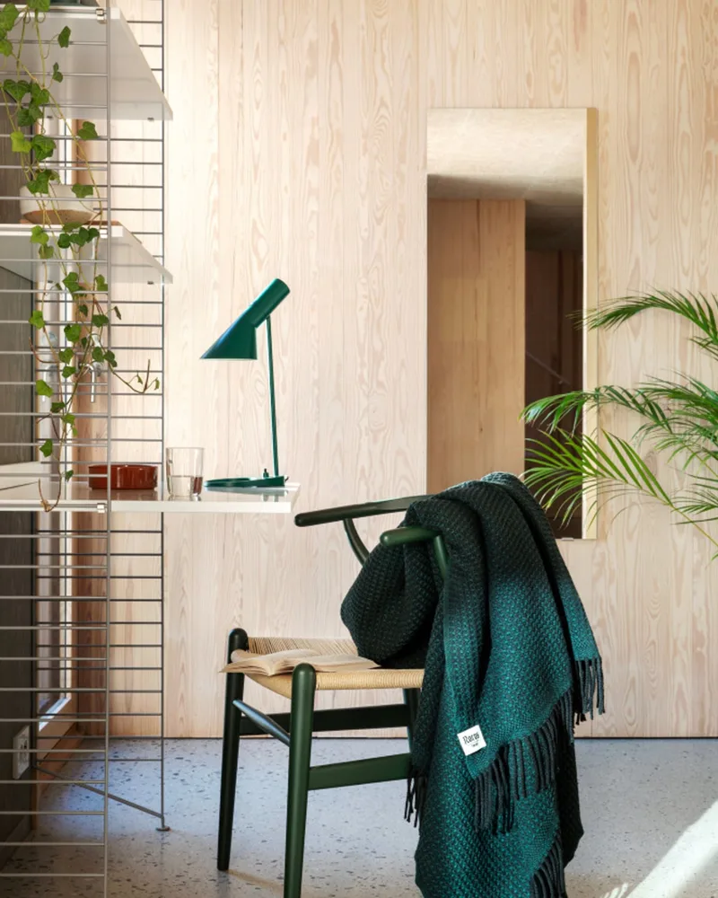 Vega de Røros Tweed en Dark green – photo d’ambiance 3 sur 5