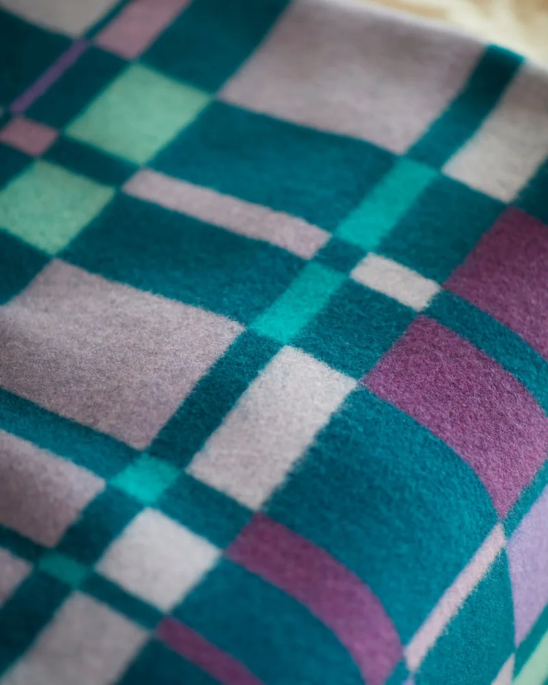 City by Røros Tweed in Aqua – interior photo 3 of 4