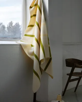Knut by Røros Tweed in Lime – interior photo 6 of 7