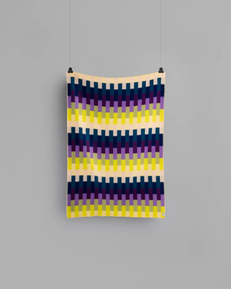 Åsmund Bold de Røros Tweed en Yellow/blue – photo du produit 1 sur 3