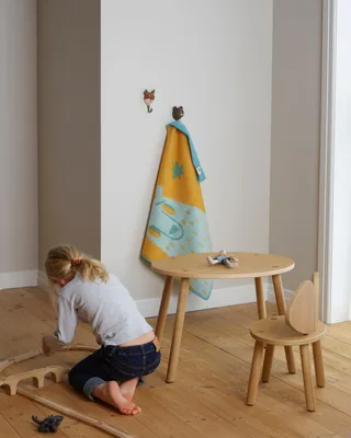Bamse by Røros Tweed in Turquoise/orange – interior photo 6 of 7