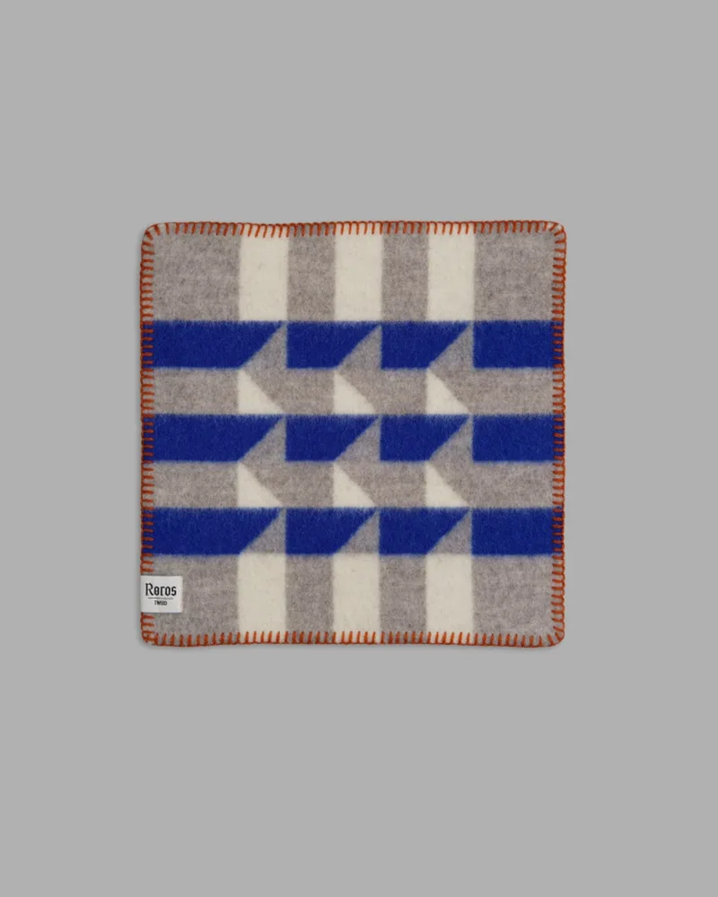 Kvam van Røros Tweed in Blue – productfoto 4 van 4