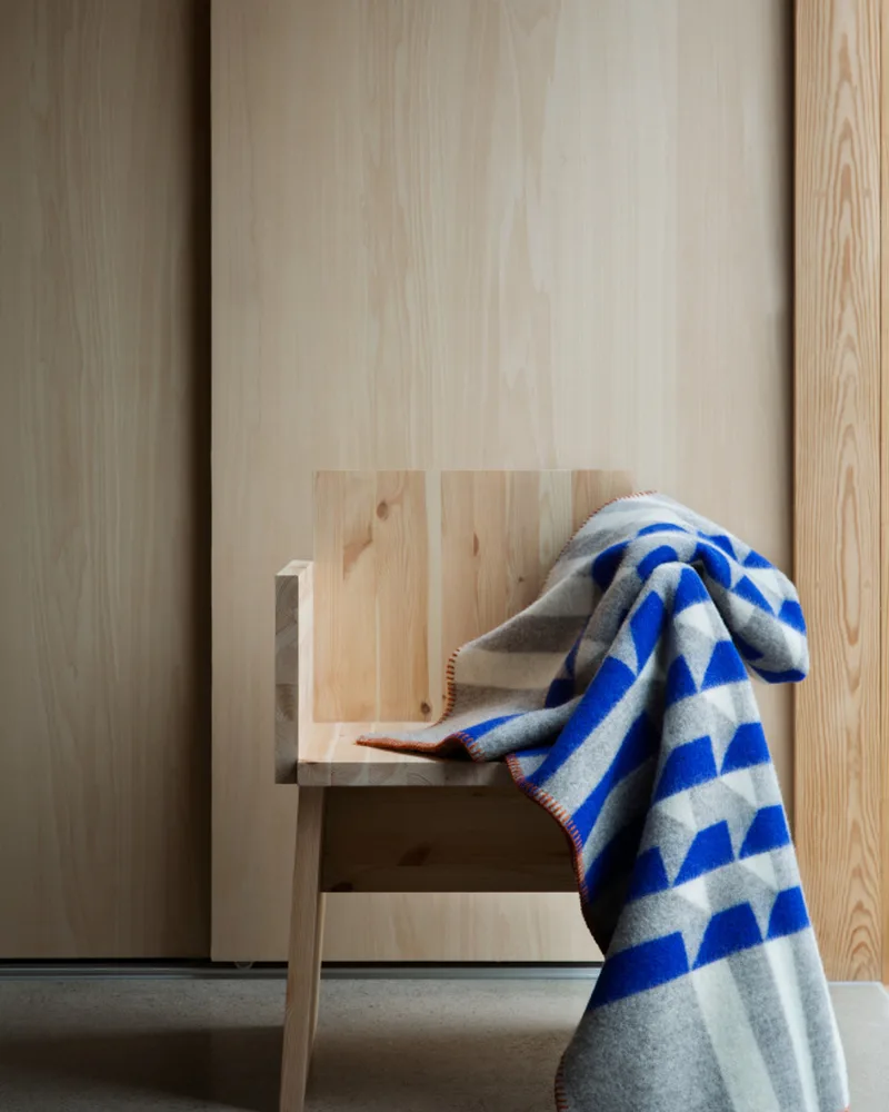 Kvam van Røros Tweed in Blue – sfeerfoto 5 van 7