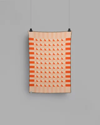 Kvam van Røros Tweed in Orange – productfoto 2 van 5