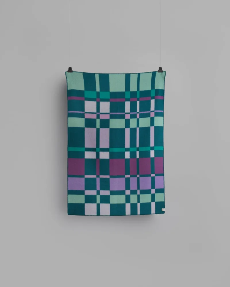 City van Røros Tweed in Aqua – productfoto 1 van 5