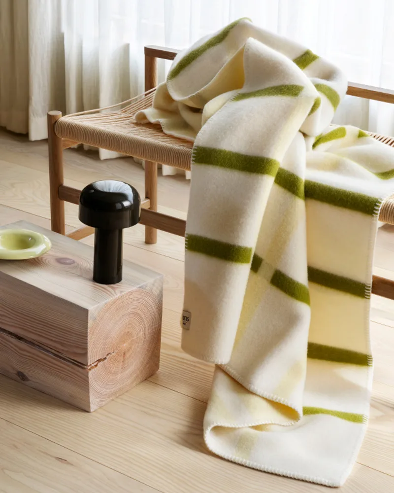 Knut by Røros Tweed in Lime – interior photo 4 of 7