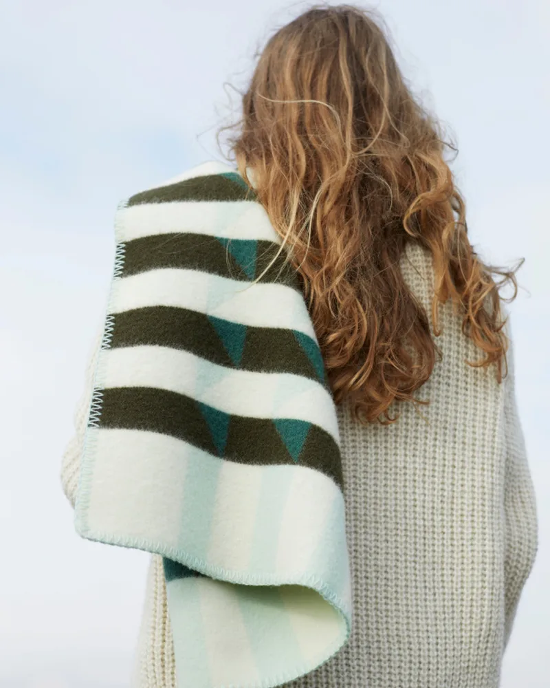 Kvam van Røros Tweed in Green – productfoto 4 van 6