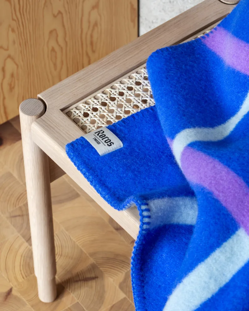 Knut by Røros Tweed in Cobolt Blue – interior photo 4 of 9