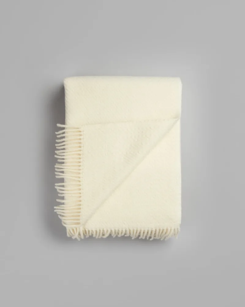 Kattefot van Røros Tweed in White – productfoto 3 van 3