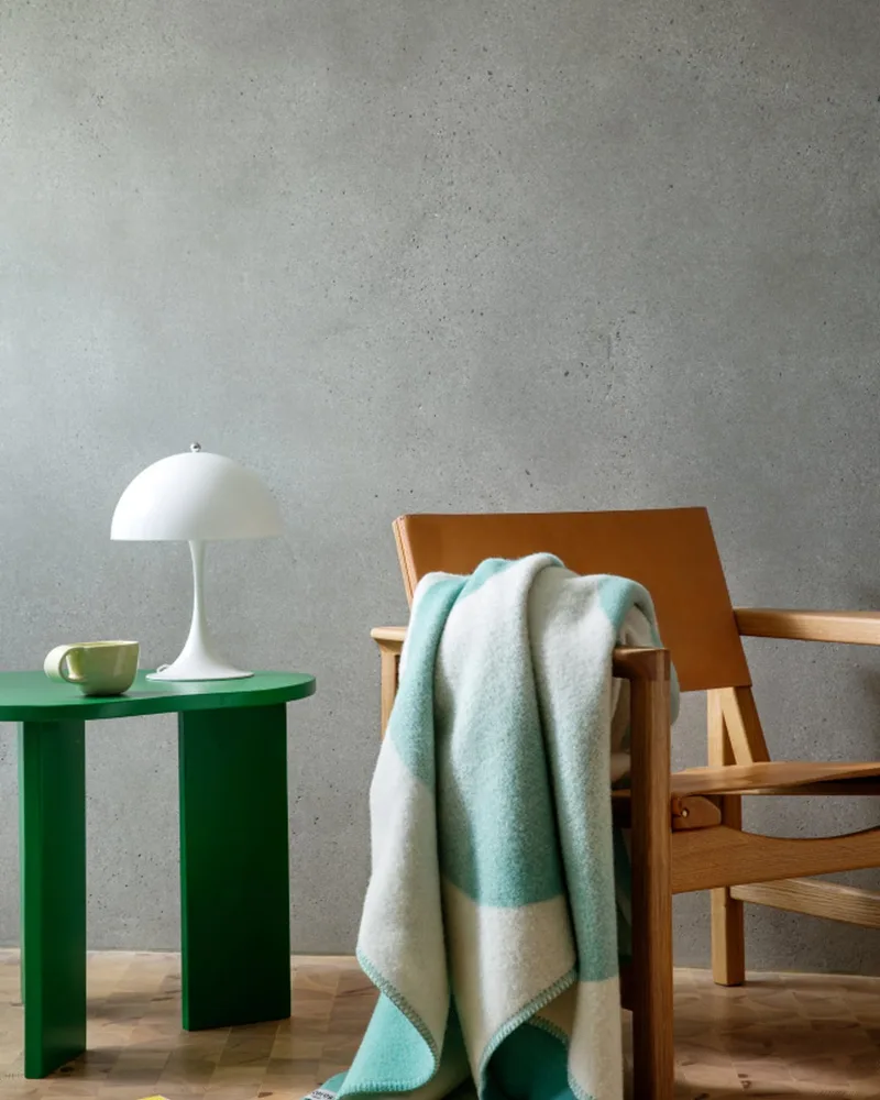 Moon van Røros Tweed in Tranquille green – sfeerfoto 5 van 7
