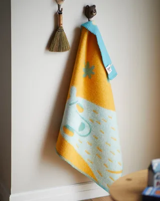 Bamse by Røros Tweed in Turquoise/orange – interior photo 3 of 7