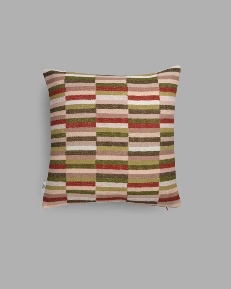 Ida by Røros Tweed in Olive Burgundy – product photo 5 of 5