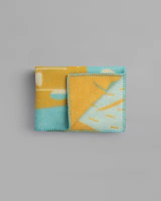 Bamse by Røros Tweed in Turquoise/orange – product photo 7 of 7