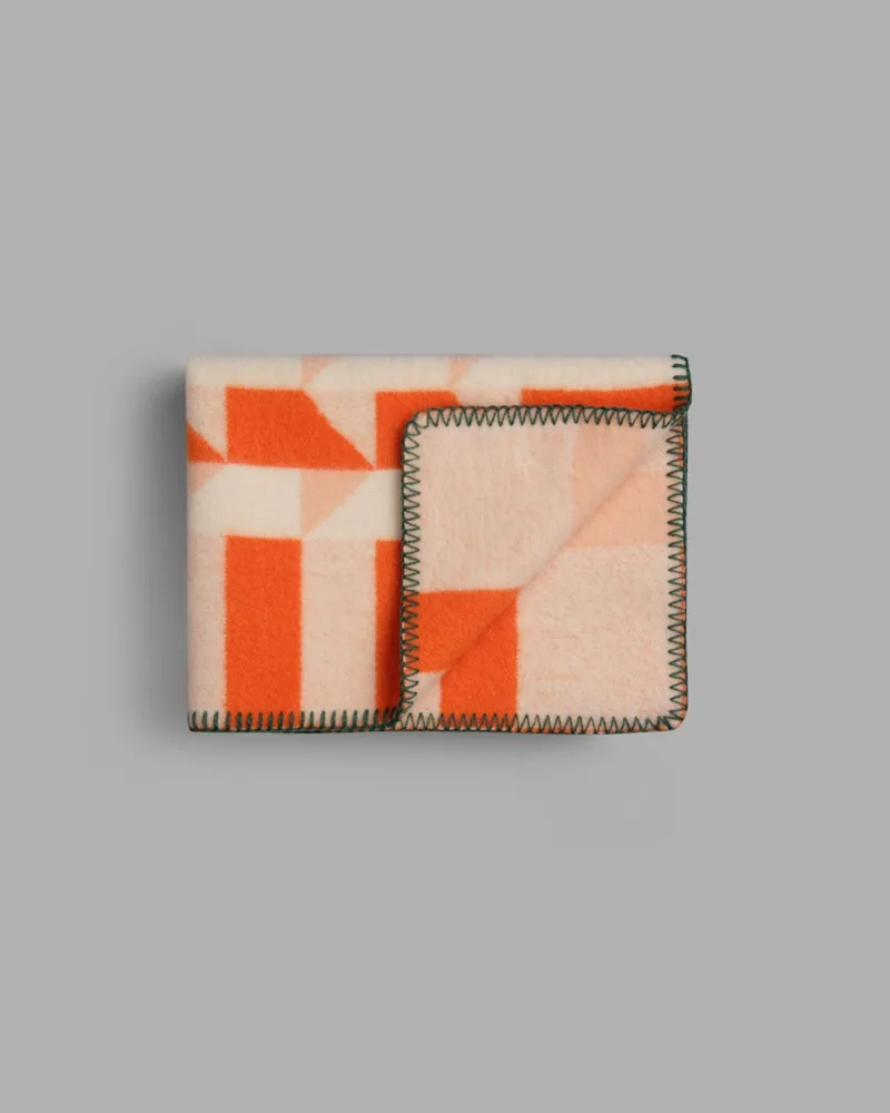Kvam van Røros Tweed in Orange – productfoto 3 van 3