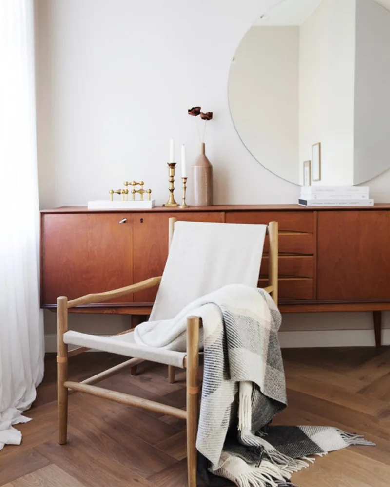 Myrull van Røros Tweed in Natural – sfeerfoto 3 van 6