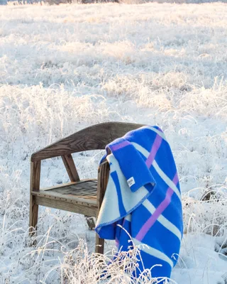 Knut by Røros Tweed in Cobolt Blue – interior photo 6 of 9