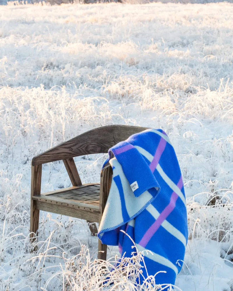 Knut by Røros Tweed in Cobolt Blue – interior photo 6 of 9