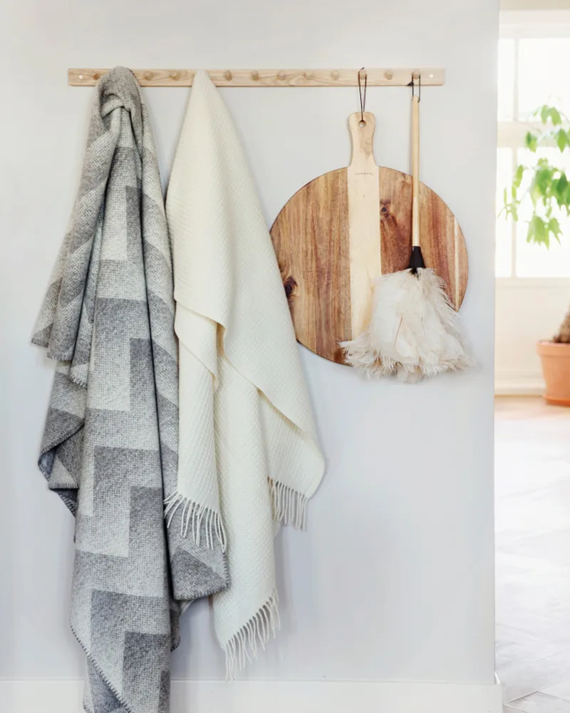 Lynild de Røros Tweed en Grey/white – photo d’ambiance 3 sur 5