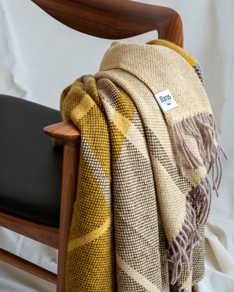 Filos van Røros Tweed in Yellow – sfeerfoto 4 van 6