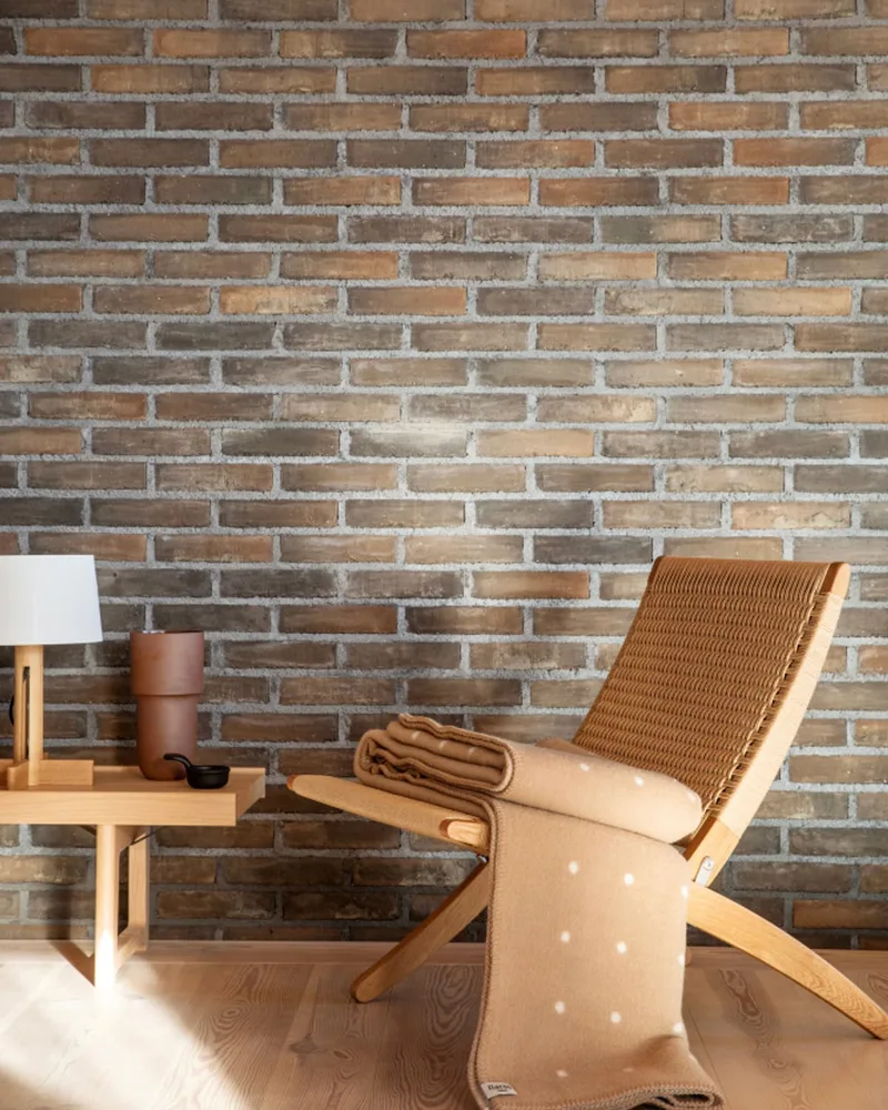 Pastille de Røros Tweed en Mushroom – photo d’ambiance 3 sur 4