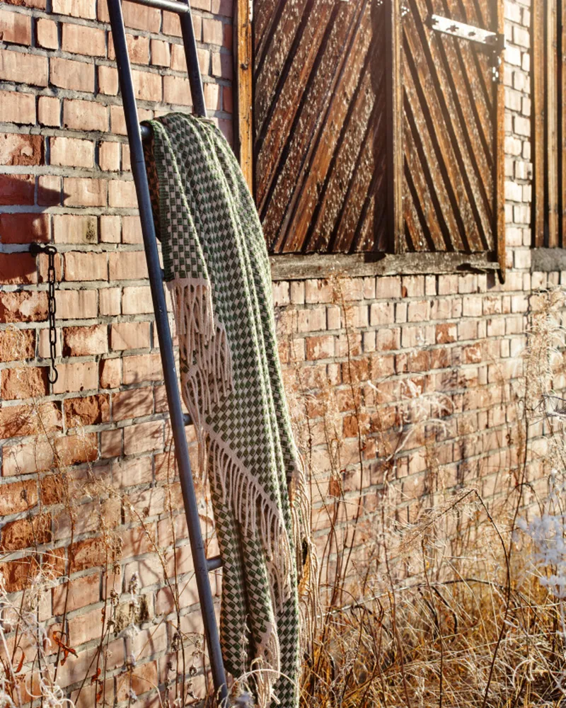 Isak by Røros Tweed in Green Meadow – interior photo 5 of 8
