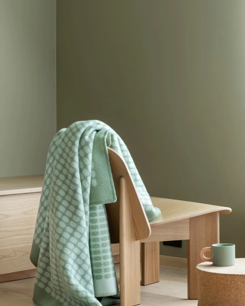 Palette van Røros Tweed in Sage – sfeerfoto 3 van 7