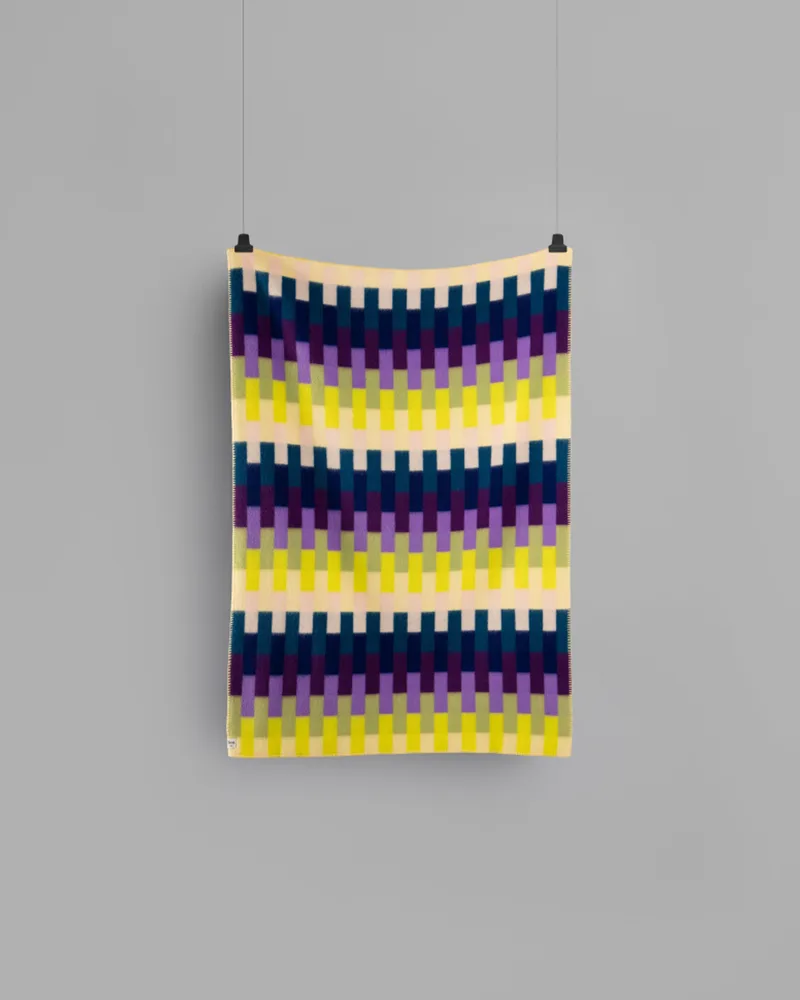 Åsmund Bold de Røros Tweed en Yellow/blue – photo du produit 2 sur 3