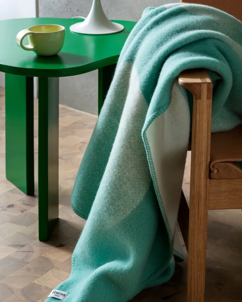 Moon van Røros Tweed in Tranquille green – sfeerfoto 3 van 7