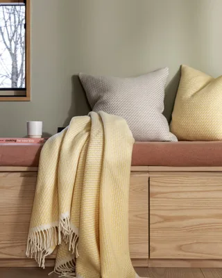 Mello by Røros Tweed in Lemon yellow – interior photo 3 of 7