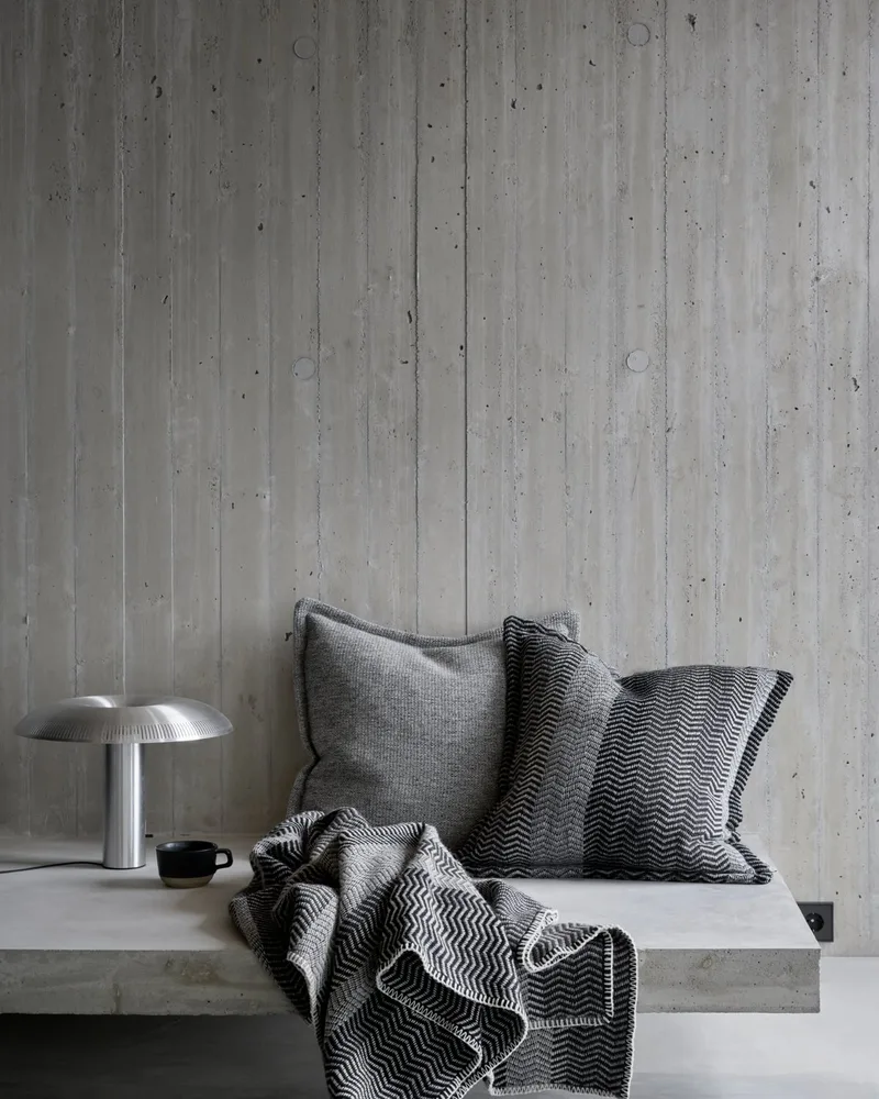 Picnic van Røros Tweed in Natural – sfeerfoto 1 van 4