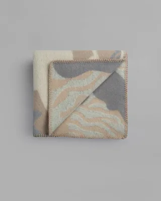 Fugl og fisk von Røros Tweed in Grey/beige – Produktfoto 7 von 7
