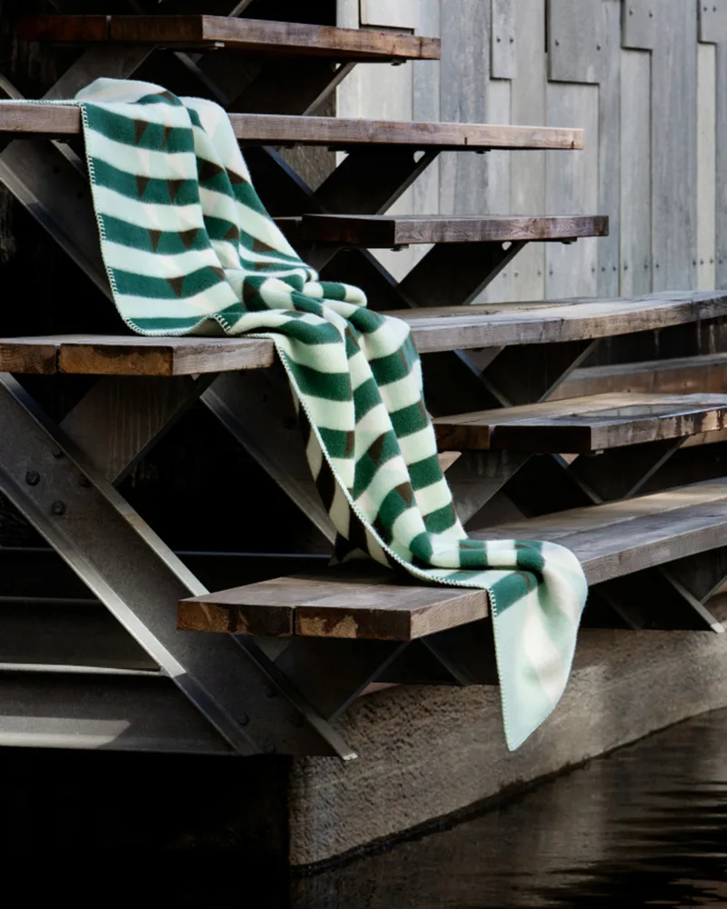Kvam van Røros Tweed in Green – sfeerfoto 5 van 6