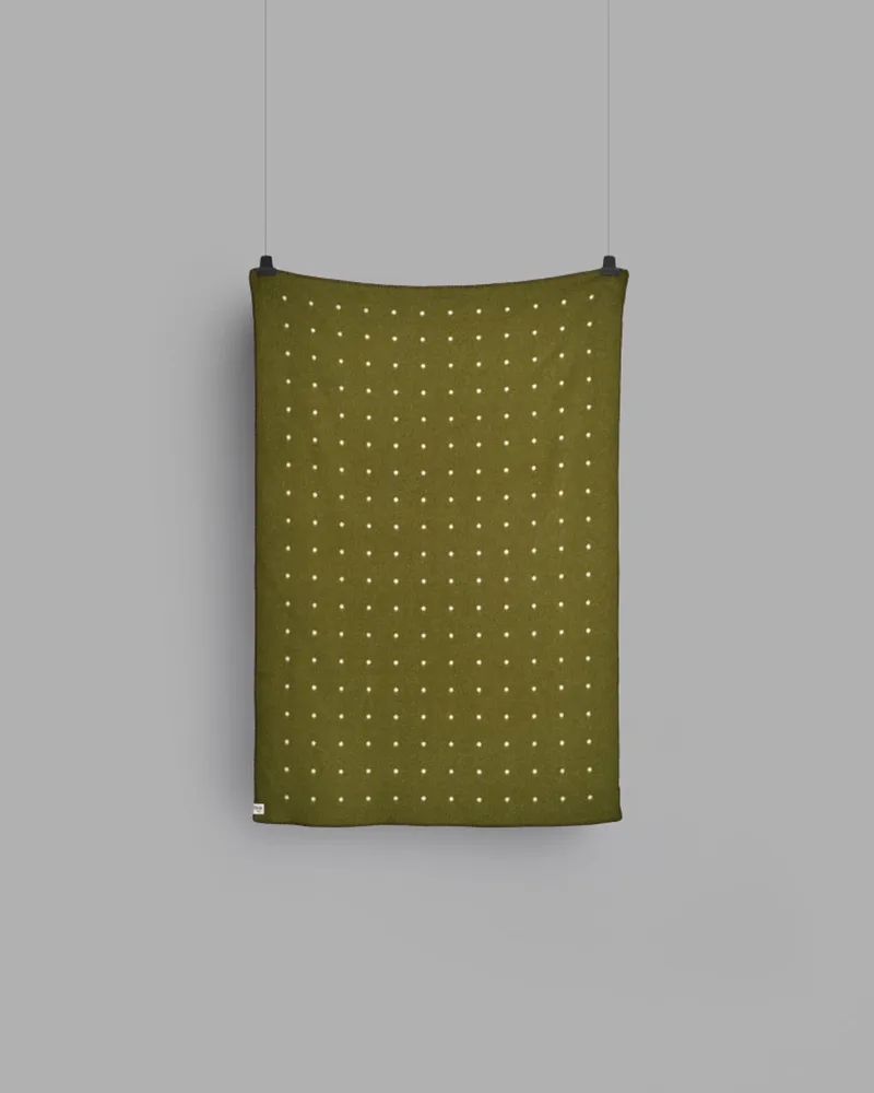 Pastille de Røros Tweed en Green Moss – photo du produit 1 sur 3