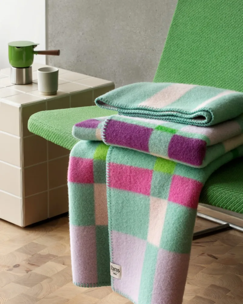 City by Røros Tweed in Mint – interior photo 3 of 4