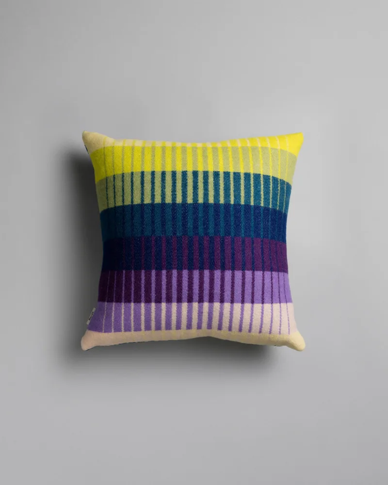 Åsmund Gradient van Røros Tweed in Yellow/blue – productfoto 2 van 2