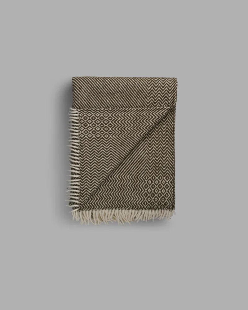Kattefot by Røros Tweed in Moss Green – product photo 4 of 4