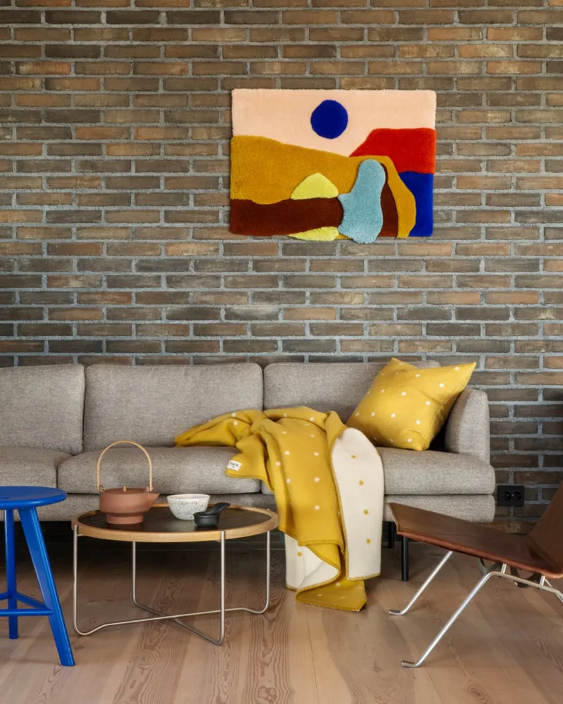 Pastille by Røros Tweed in Sun Yellow – interior photo 3 of 4
