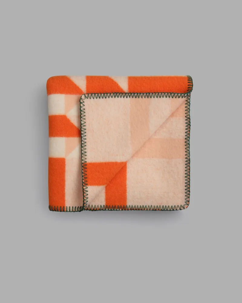 Kvam van Røros Tweed in Orange – productfoto 5 van 5