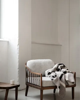 Knut by Røros Tweed in Dove Grey – interior photo 4 of 7