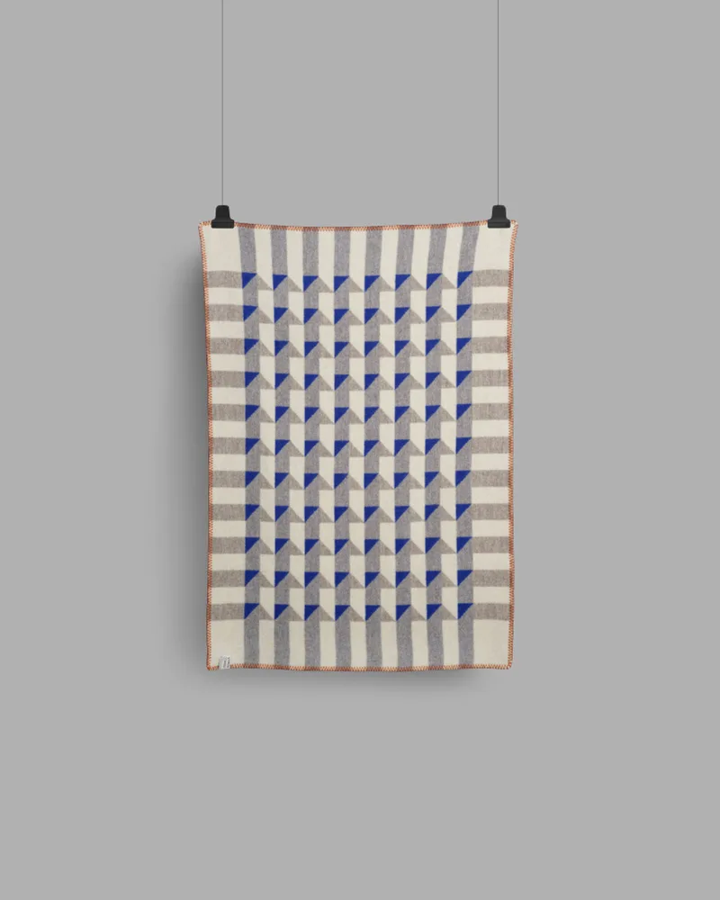 Kvam van Røros Tweed in Blue – productfoto 2 van 6