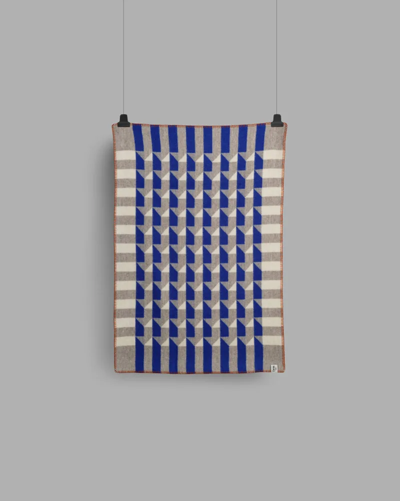 Kvam van Røros Tweed in Blue – productfoto 1 van 6